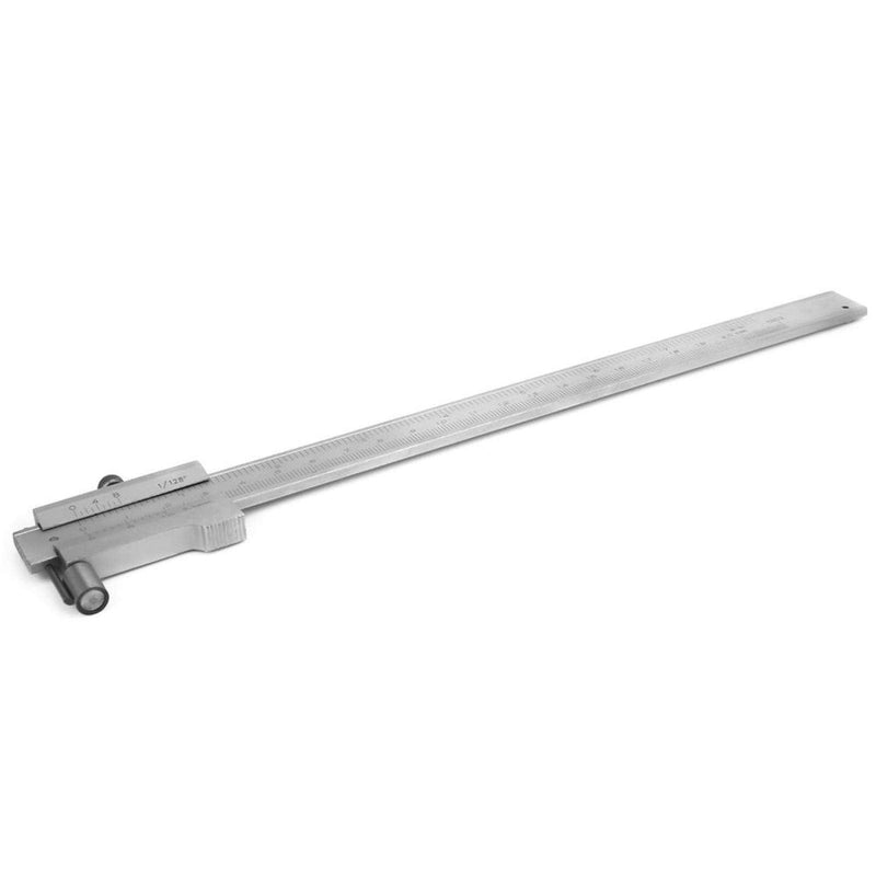 Vernier Caliper Parallel Marking Gauge Stainless Steel Measuring Tool for Measurement and Scribing of Machining 0-200MM(0-200MM)
