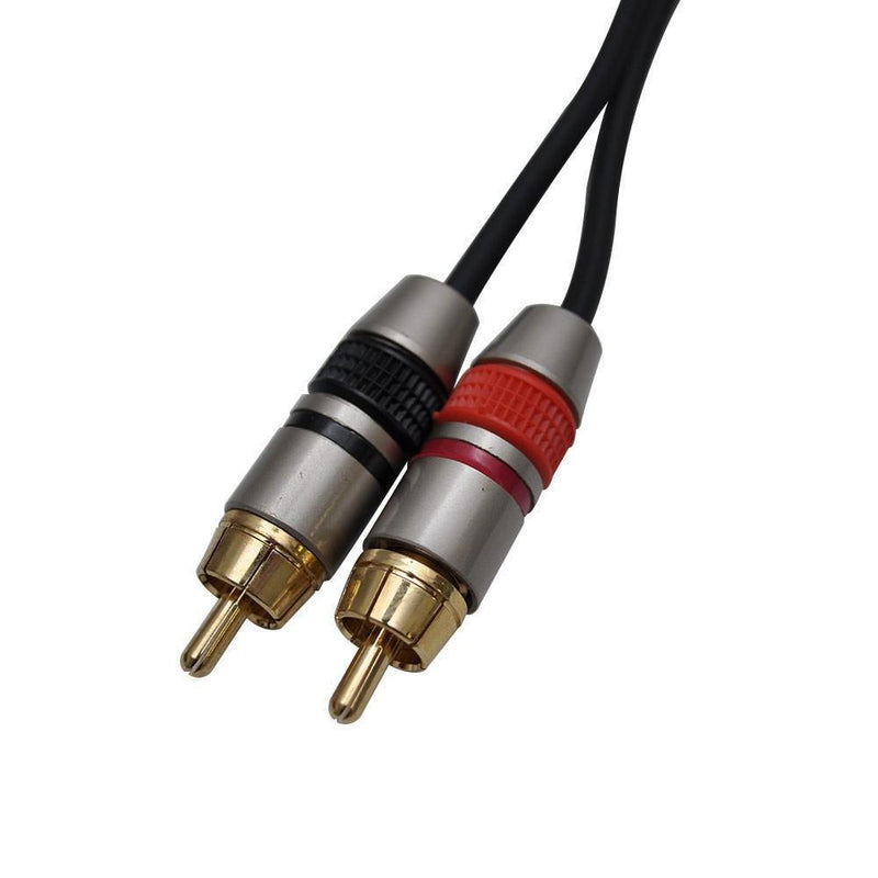 Seismic Audio SAXMRM-2x5 Dual XLR Female to Dual RCA Male 5-Feet Patch Cable 5 Foot