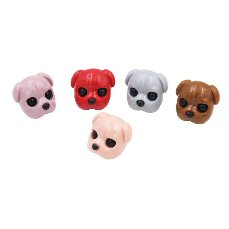 KOTU 12 Pack Decorative Thumbtacks Reative Iron-Dog Shape Pushpins Drawing Pins for Feature Wall, Whiteboard, Corkboard, Photo Wall