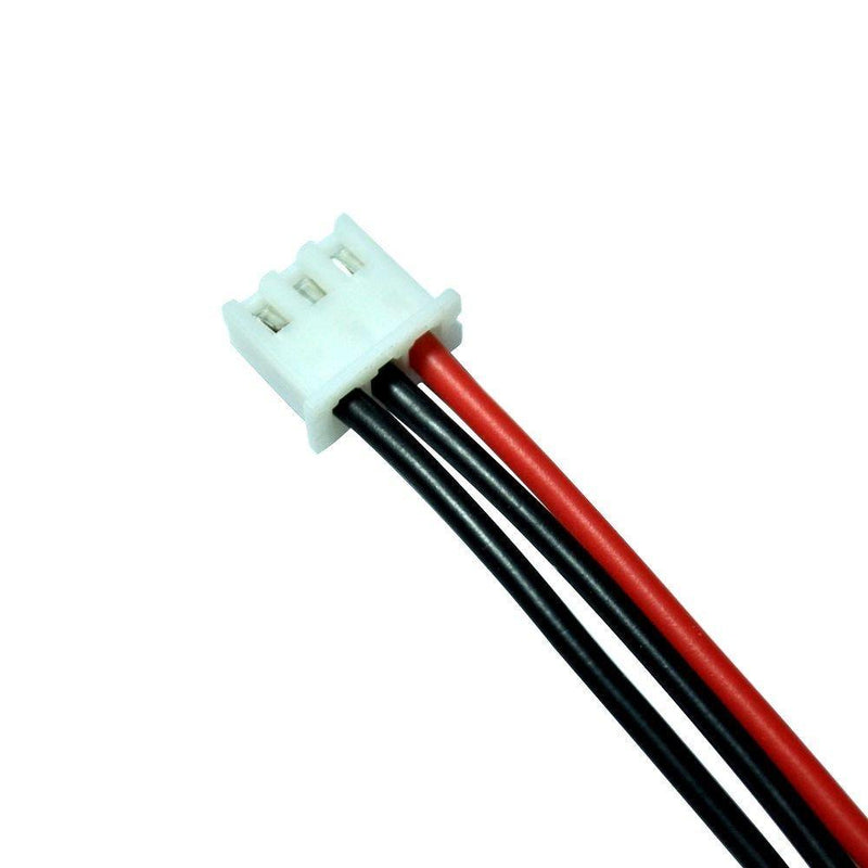 10pcs JST-XH 2S 7.4v LiPo Balance Plug Extension Cable Battery Charger Connector 22AWG for RC Drone Rechargeable Lipo 10pcs 2s