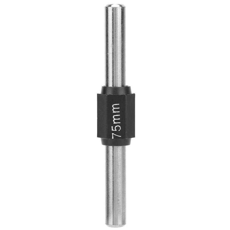 External micrometer standard calibration block, universal stainless steel calibration rod (25/50/75/100mm) for checking detection (75mm) 75mm