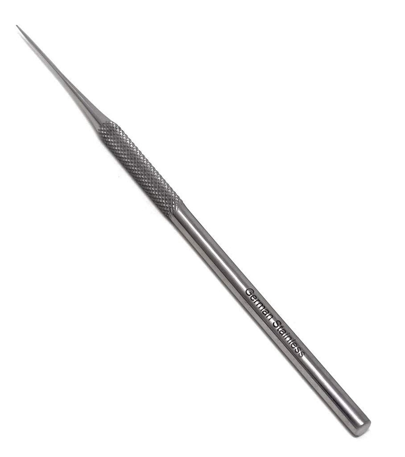 6-Piece Stainless Steel Precision Probe Set: Straight, Single, Short Double, Long Double, Triple and Hook Tips 5.5" (14cm)
