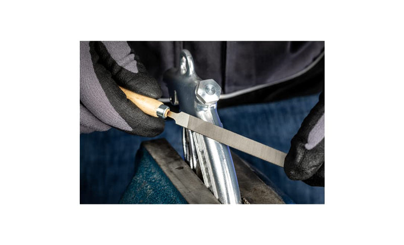 Pferd Key File Set 265 K in Metal Box, 6 Files, 4 inch, with Wooden Handles, 17010 – Ideal for Fine and Delicate Filing