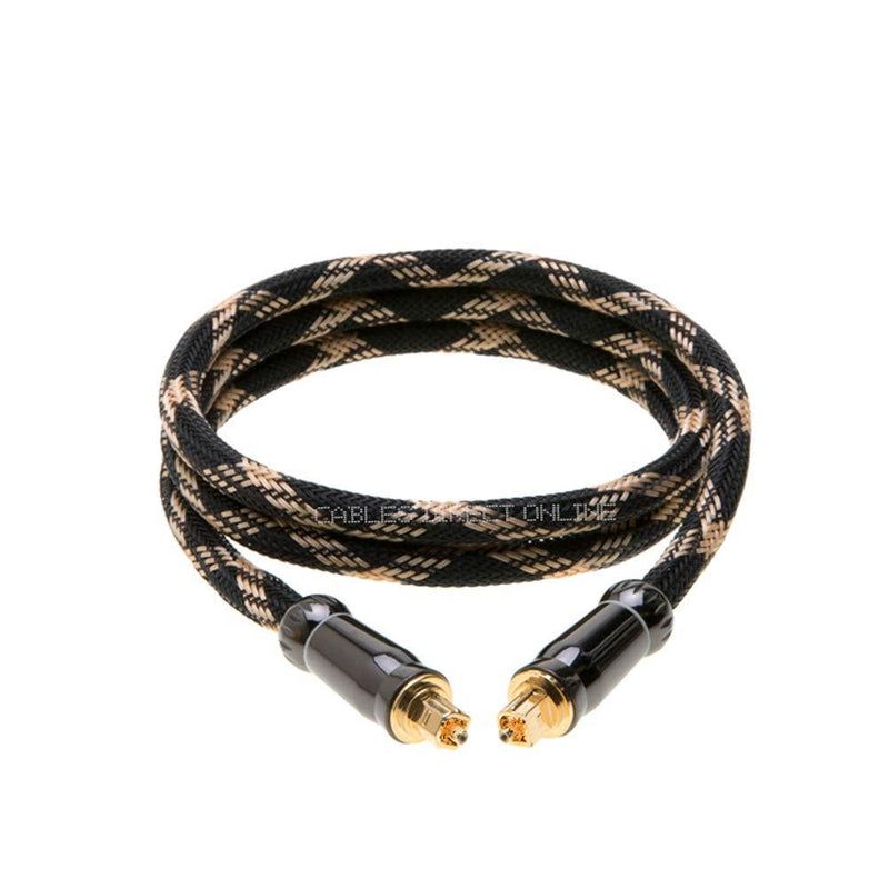 6ft Premium Toslink Digital Optical Audio Cable (S/PDIF)