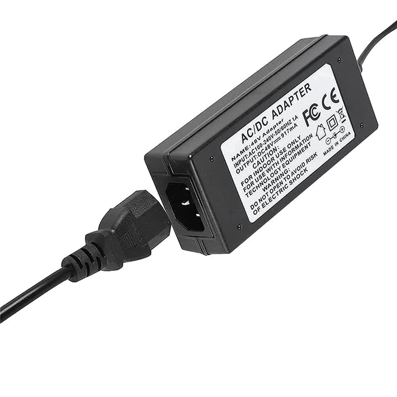 Skuai Ke 48v Power Supply Adapter , 48v dc Power Supply ,Compatible with Cisco IP Phone 8811, 8841, 8851,8861, 8865,8961,9951,9971.