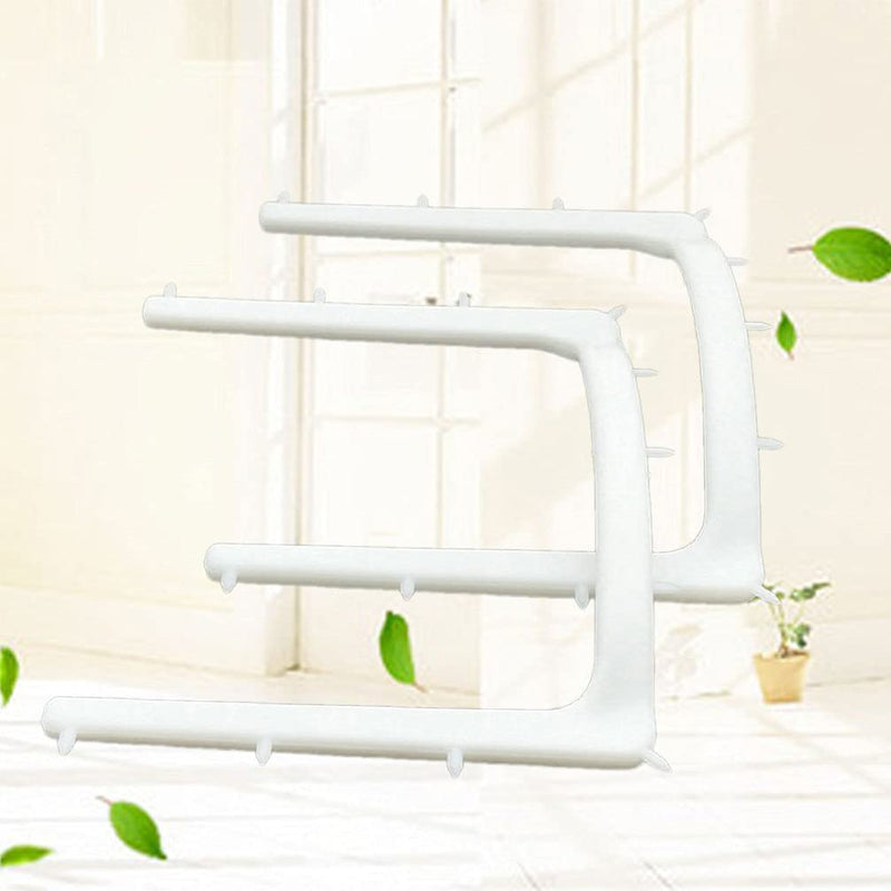Healifty 10pcs Disposable Dental Rubber Dam Frame Holder Autoclavable Rubber Barrier Bracket Distracter Lab Instrument