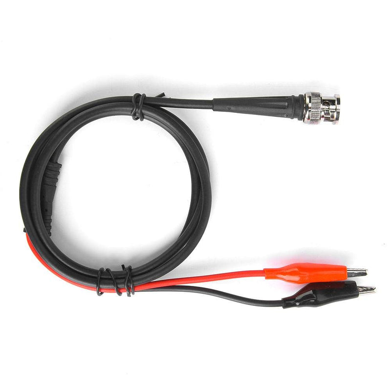 Bnc Clip Coaxial Cable Function Signal Generator Test Line Accessories 90cm 50 Ω Bnc Double Clamp Wire