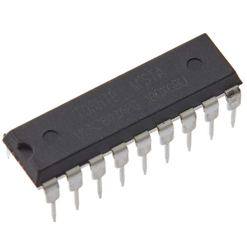 Bridgold 10pcs ULN2803APG ULN2803 Darlington Bipolar Array,Eight High-Voltage,50 V/500 mA DIP-18