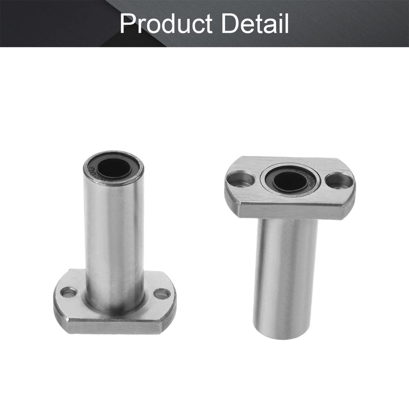 Othmro LMH8LUU Linear Ball Bearings Inner Diameter 8mm 2 Pcs LMH8LUU 2pcs 8*15*45mm
