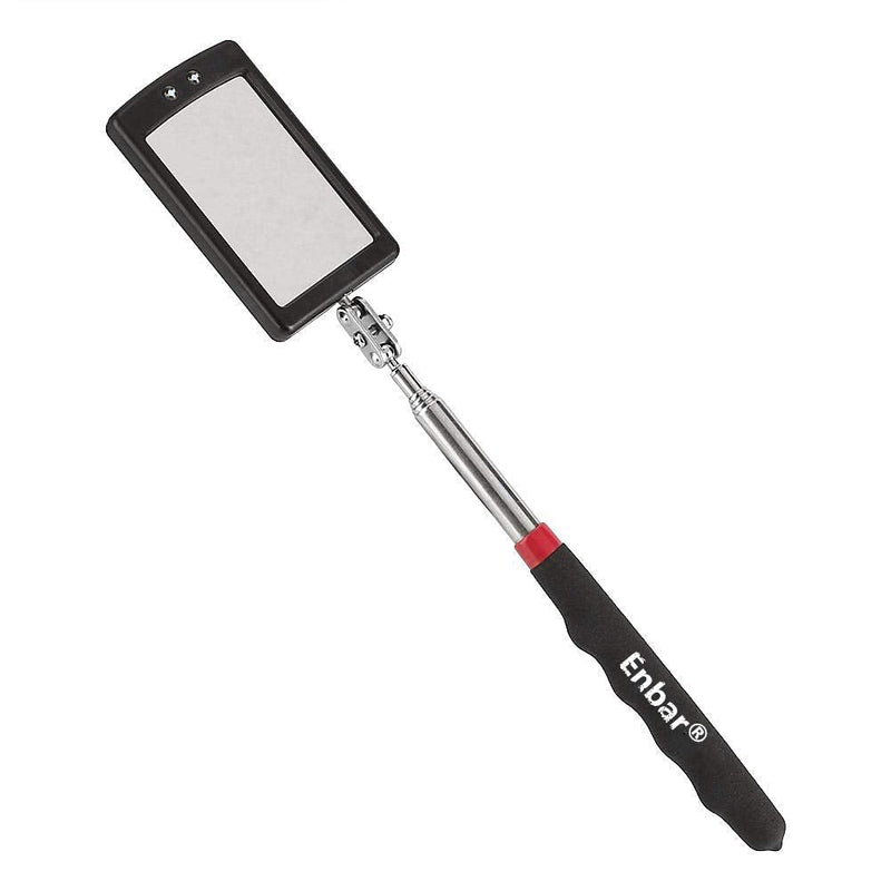 Telescopic Inspection Mirror.Diabetic Mirror for feet.360 Rotating lamp Inspection Mirror, Mechanics Mirror, Inspection Mirror, car Inspection Mirror .Mechanics Mirror on a Stick