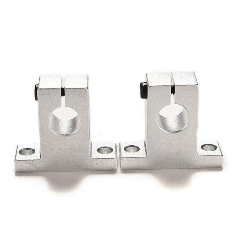 2Pcs SK12 12mm Bearing CNC Aluminum Linear Rail Shaft Guide Support Economic