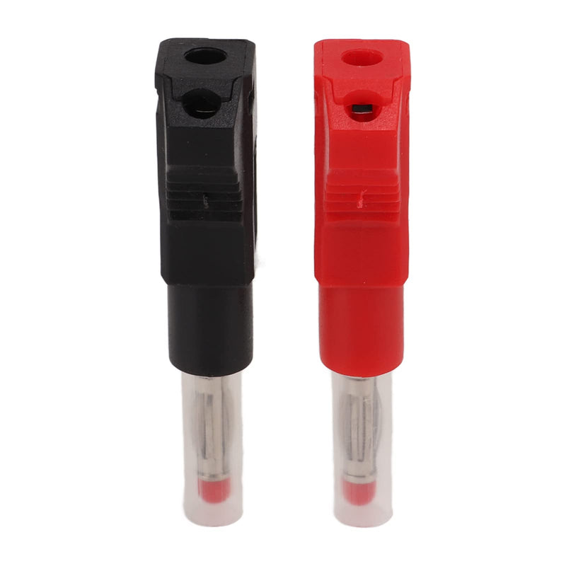 Retractable Banana Plug, 10pcs 4mm Banana Plug Connectors with Retractable Jacket for Industrial Safety Equipment