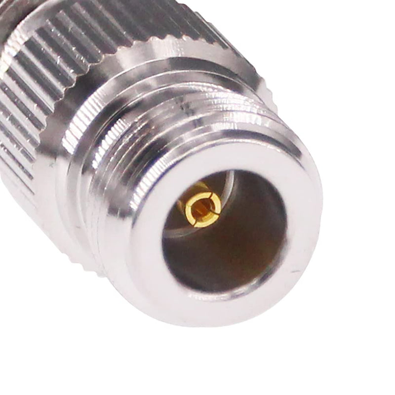 RFaha 2pcs N Female to N Female RF Coax Adapter Double Female Coaxial Connector Plug by XRDS-RF(NOT for TV)(F51-2)