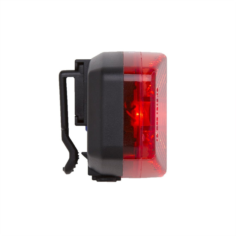 Planet Bike Grateful Red USB Bike Tail Light, Red/Black , 4.5 x 2.25 x 2.75 inches