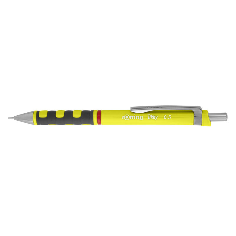 rOtring Tikky Mechanical Pencil, HB, 0.5 mm, Neon Yellow