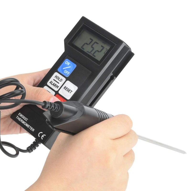 Professional thermometer with sensor, high-precision electronic thermometer, water temperature, digital thermometer with sensor EM502C for the food industry