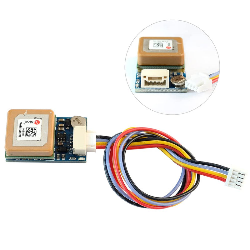 Matek SAM-M10Q GNSS Module,GNSS ublox SAM-M10Q Supports Concurrent Reception of Four GNSS (GPS, GLONASS, Galileo, and BeiDou) for RC Multirotor FPV Racing Drone …