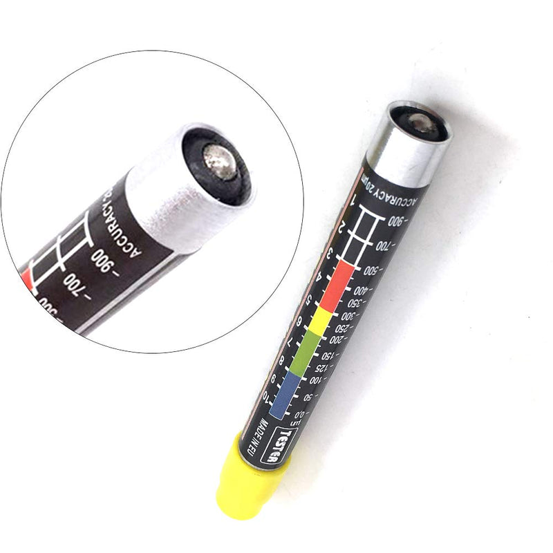Paint Thickness Gauge,Paint Coating Tester, Car Body Damage Detector,Crash-Test Check, Car Paint Inspection,Water Resistant, Great to Have When Shopping for Used car(Size:17.8x7.2x1.7cm) 17.8x7.2x1.7cm
