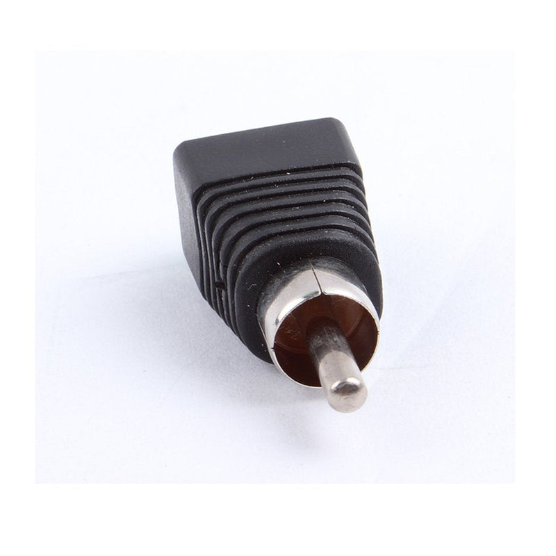 RCA Male To AV Screw Terminal Adapter 20-Pack Phono Plug solderless Converter Audio Vedio Spearker Wire Connector, CCTV Application