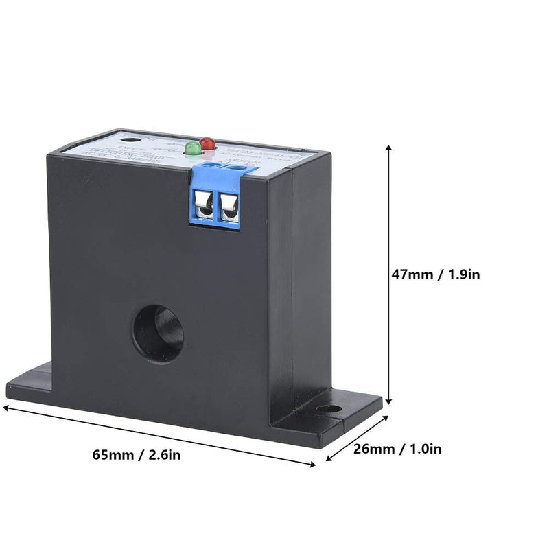 AC0.5-50A Current Switch,Current Relay,Normally Open Adjustable Current Sensing Switch SZC25-NO-AL-CH