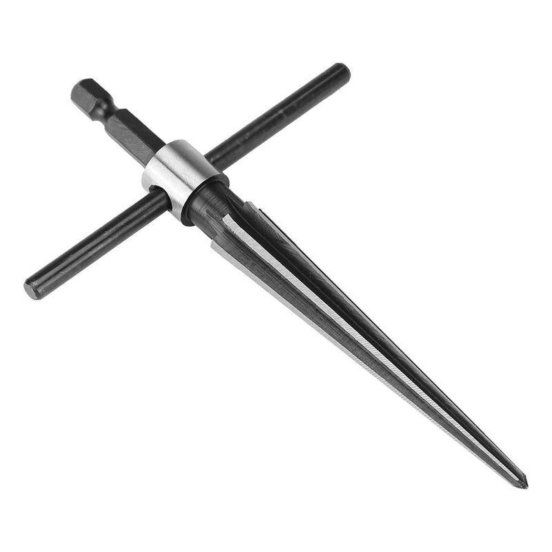 Hyuduo Workshop Series T Shape Taper Cutter Woodworking Tools 3mm-13mm 1/4" Handle Carbon Steel Hand Router for Taper Holes Hamfering Simple Screw Sink Holes