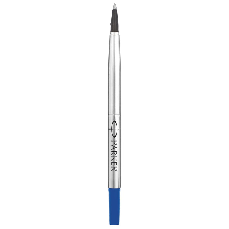 Parker Rollerball Refill Medium Nib, Blue, Pack of 2