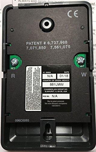 LIFTMASTER 881LMW Motion Detecting Control Panel Compatible ONLY with LiftMaster Wi-Fi and Security+ 2.0 Garage Door Openers.