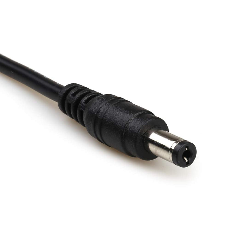 LEOU (26ft) Power Extension Cable for CCTV Surveillance Camera/IP Camra/DVR standalone/LED Light bar. (with DC Power Cord, 1 Female to 4 Male 5.5mm X 2.1mm Camera Splitter Cable)