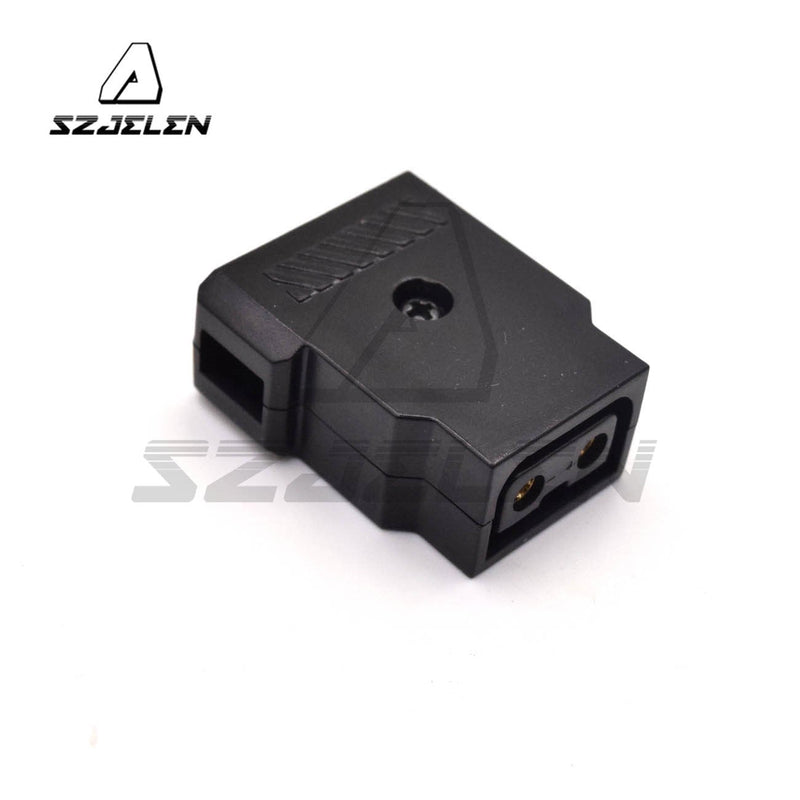SZJELEN 2pcs P-tap D-tap Female Type B Rewirable DIY Socket for DSLR Power Supply Anton Bauer V Mount Plate Battery P-tap Splitter (Female d-tap Plug) 2pcs Female d-tap plug