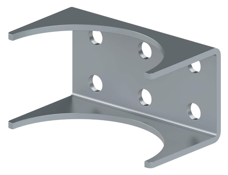 Ghost Controls AX3R Round Post Adapter Brackets to Adapt to 3 inch Round Steel Posts for Automatic Gate Opener Systems 1. AX3R
