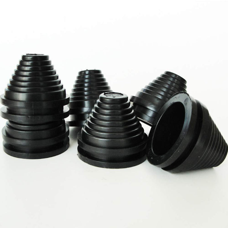 6PCS Firewall Plug Grommet Synthetic Rubber Grommets Wire Protection, Hole Grommets 1" ID 1.18" Drill Hole