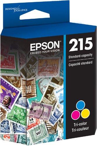 EPSON T215 Ink Standard Capacity Tricolor Cartridge (T215530-S) for select Epson WorkForce Printers -
