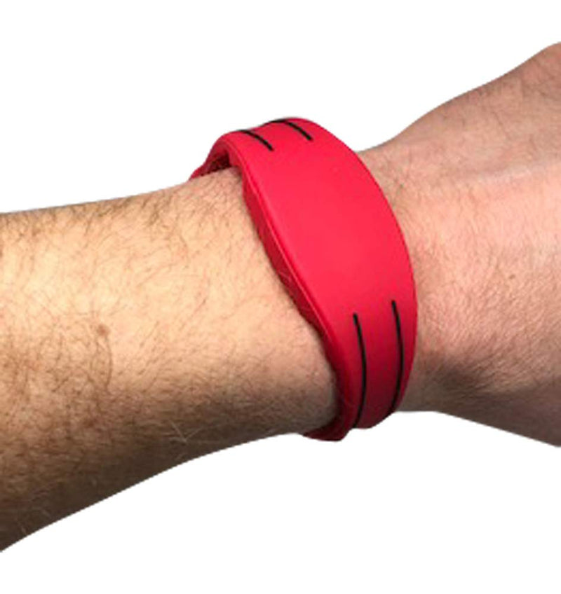 5 Red Adjustable 26 Bit Proximity Wristbands AuthorizID Weigand Prox Wrist Band Compatable with ISOProx 1386 1326 H10301 Format Readers Works with The vast Majority of Access Control Systems