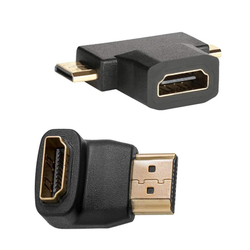 FUNTEN Hdmi Adapters Kit (7 Adapters) Mini Hdmi to Micro Hdim Male to Female