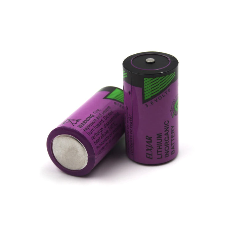(2-Pack) 3.6V TL-5920 Replacement Lithium Battery for Tadiran iXtra Series C (TL-2200) - Class 9 Hazmat, TL-5920/S Non-Rechargeable Battery, (ER26500 / LS26500)