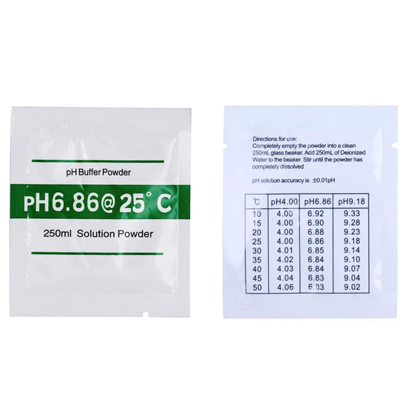 15x calibration powder for pH meter 4.00 | 6.86 | 9.18, pH calibration powder, calibration pH buffer solution set