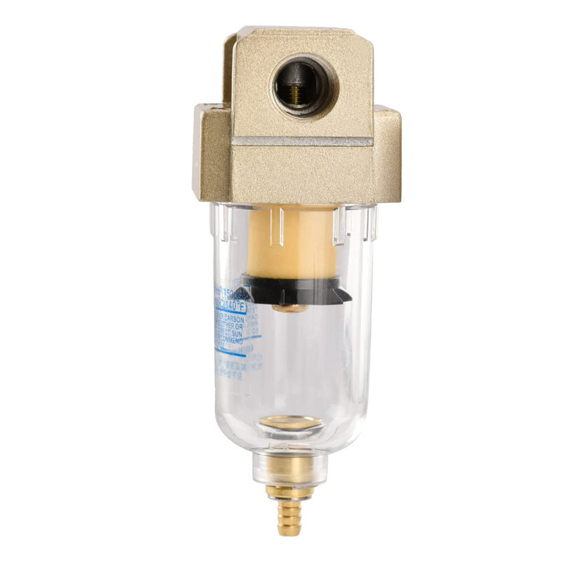Heschen Pneumatic partial air filter compressor pressure regulator AF2000-02 PT1/4 750L/min 40um