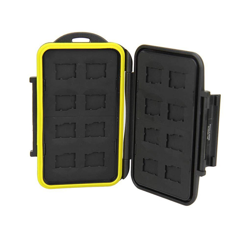 JJC MC-MSD16 Rugged Water-Resistant Memory Card Case (16x microSD Cards)