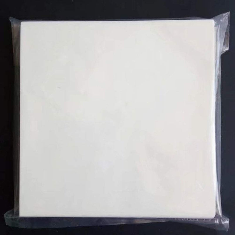 PZRT 200pcs Weighing Paper Sheet Double-Sided Smooth Non-Absorbing Translucent Glossy Paper 100mm x 100mm 100x100