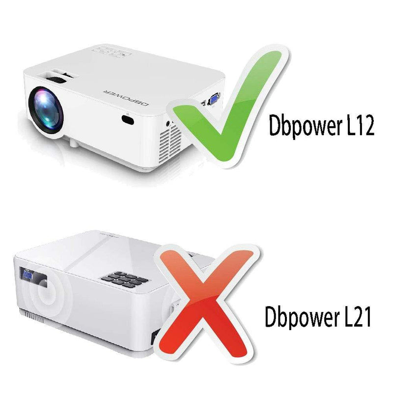 Hermitshell Hard Travel Case for TOP Vision T21 3600L / H o m p o w T20 5500L / DBPOWER L12 3000L， RD820 3500 Lux，PJ0711 2800Lux Mini Projector