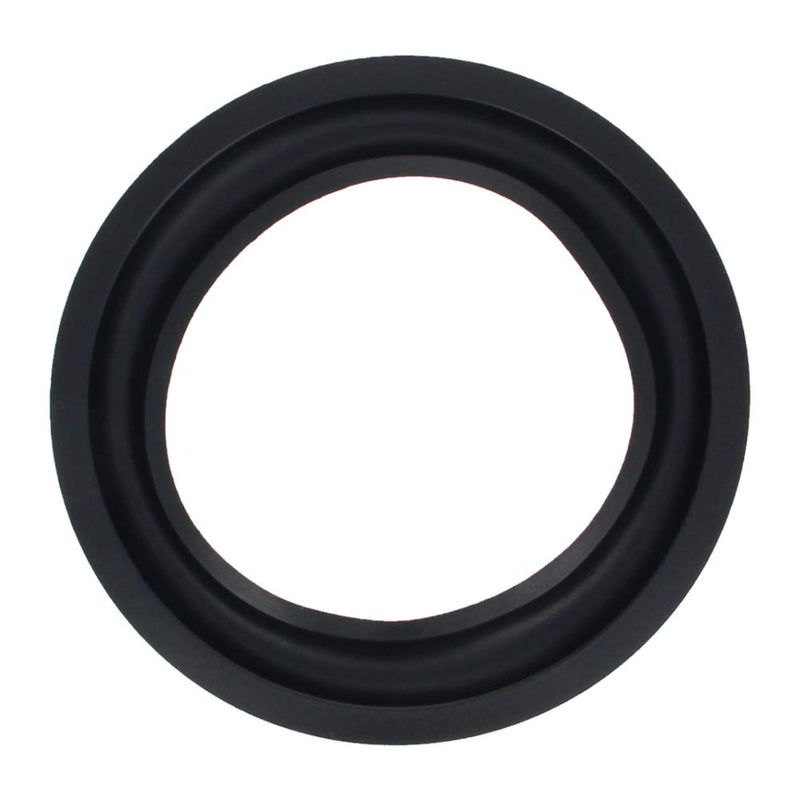 Fielect 5 Inch Speaker Rubber Edge Surround Rings Replacement Parts for Speaker Repair or DIY 1pcs