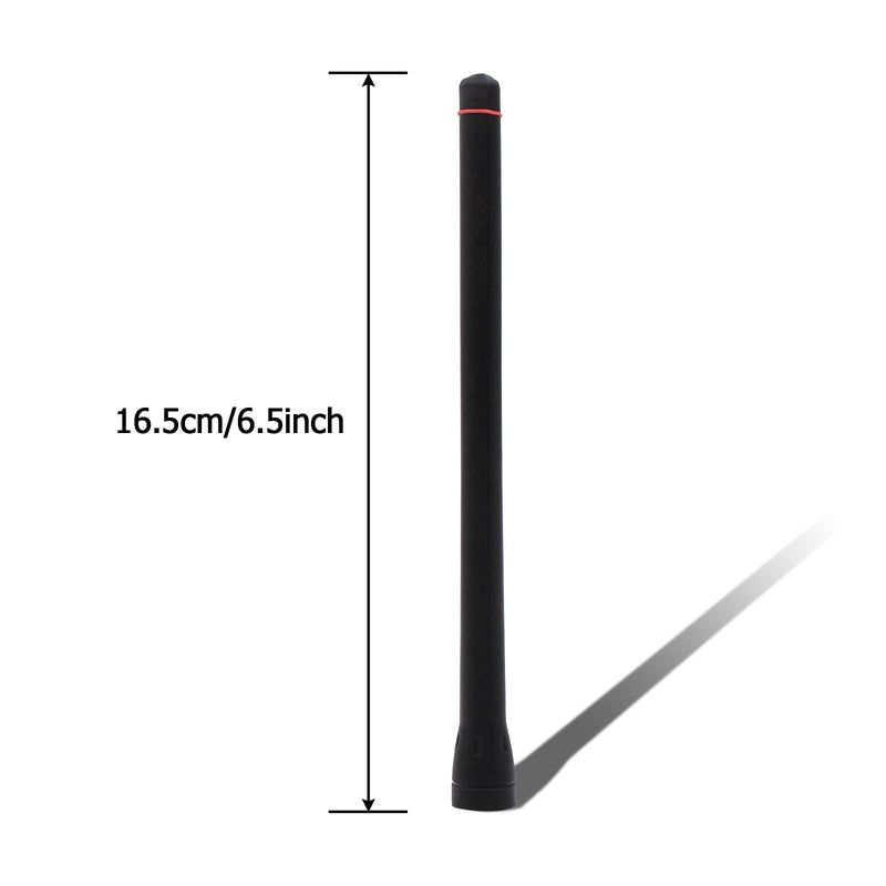 FA-SC55V VHF Antenna 136-174 MHz Compatible for ICOM Radio IC-F14 IC-F11 IC-F33 IC-F3 IC-F30 IC-F70 IC-F33GS IC-F3001 IC-F3021 IC-F3022 IC-F3023 IC-F3026 IC-F3029 (3 Pack)