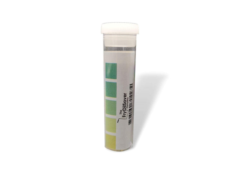 FryOilSaver Co, Quat Strips Pack of 4 x Vials, Restaurant Grade Quaternary Ammonium Sanitizer Strips, Precision QAC QR5, 0-500ppm Multi Quat Strips for Food Service, 4 x Vials of 100 Strips Each 400
