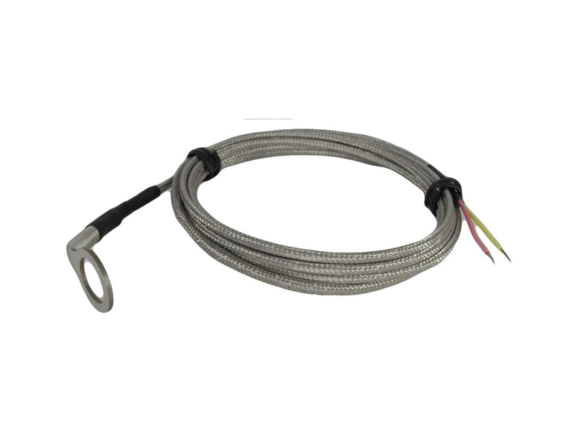 Angled Bend Motor Cylinder Head Temperature Sensors 18mm id Washer & 10 Feet Cable