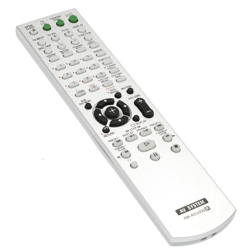 RM-ADU005 RMADU005 Remote Control fit for Sony DVD Home Theatre System & DVD Receiver DAV-HDZ235 HCD-HDX265 HCD-HDX266 HCD-HDX465 HCD-HDX466 HCD-HDX665 HCD-HDZ235 DAV-HDX267W HCD-HDX267W DAV-HDX665