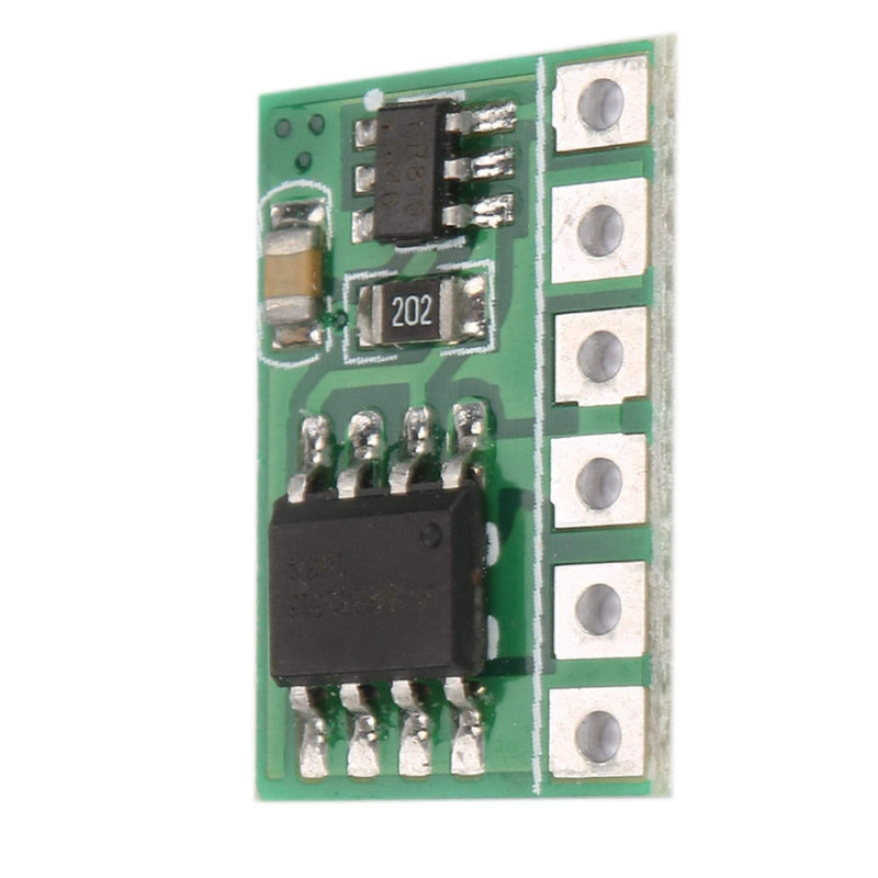 ASHATA Latch Bistable Self-Locking Trigger, 6A DC 3V 3.3V 3.7V 5V Electronic Switch Latch Bistable Self-Locking Trigger Board for LED Motor MCU Development Board