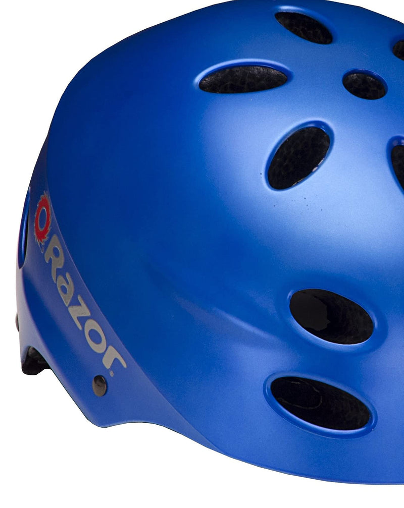 Razor V-17 Child Multi-Sport Helmet Satin Blue