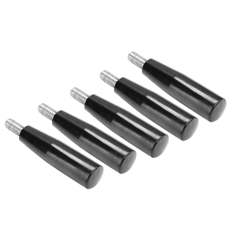 Rotary handle, milling machine handle M8, 5 pieces, hand wheel handle, hand crank handle, Bakelite handle M8 x 63, for woodworking machine, cutting machine, tailstock, table saw, milling machine, lathe