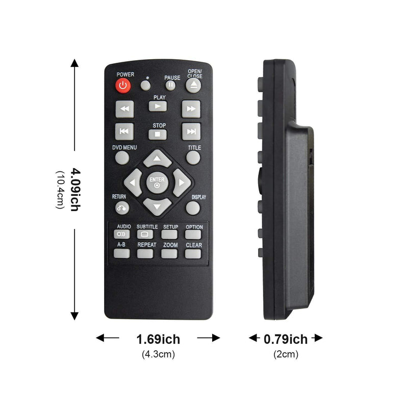 Replacement Remote Control for LG DP132 DP132NU DVD Player Almost for All LG DVD Player Universal Remote for LG COV31736202 DVD Remote