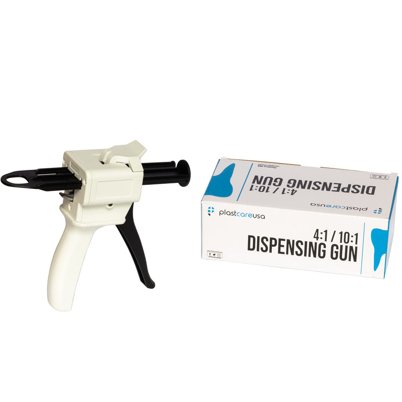 Dental 4:1/10:1 Impression Mixing Cartridge Dispenser Gun for 50ml 10:1 Material